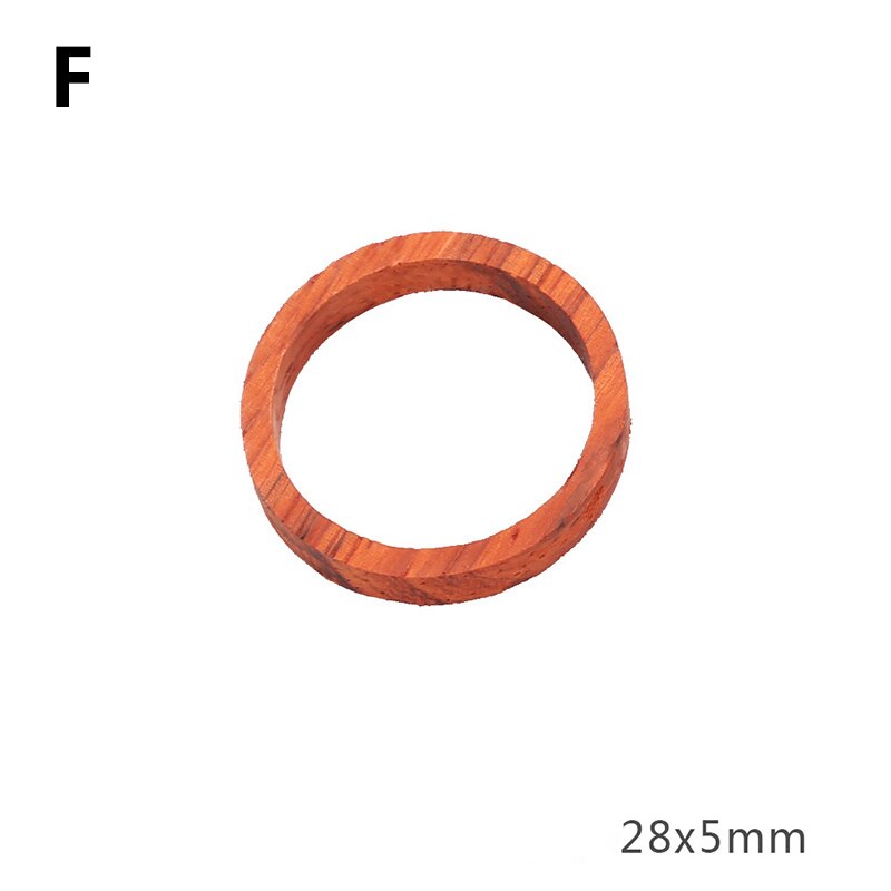 1pc Red Solid Wood Frame UV Resin Mold DIY Epoxy Resin Mold Rectangular Round Jewelry Pendant Accessories Necklace: F