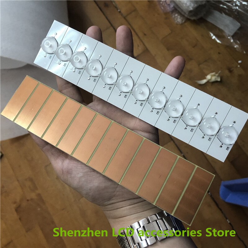 Kit de led tv lcd modificada 27 polegadas, monitor de retroiluminação led de 50 com 15, 17, 19, 22 e 24 polegadas, 3v, 6v, contas para lâmpada de reparo, novo, 100%