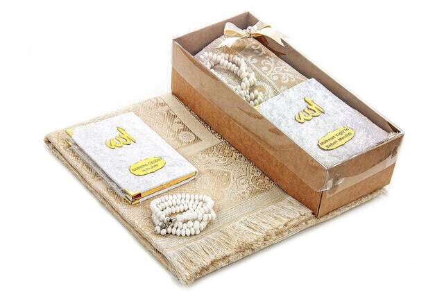 Gebed Tapijt Met Yasin Surah Boek Tasbih Rozenkrans Islamitische Set Voor Moslim Ramadan Gebed Matten Voor Thuis Moskee moslims Hol
