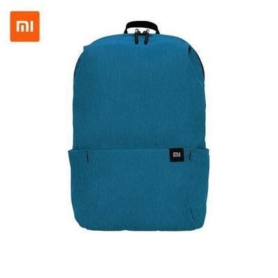 Original xiaomi 10l rygsæk taske farverig fritidssport brystsæk unisex til mænds kvinder rejsetasker til barn rygsæk: Blå