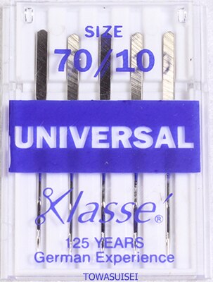 KLASSE-agujas para máquina de coser HA x 1130/705H, tamaño 15x1 #9 #11 #12 #14 #16 #18 para singer juki brother bernina pfaff elna janome