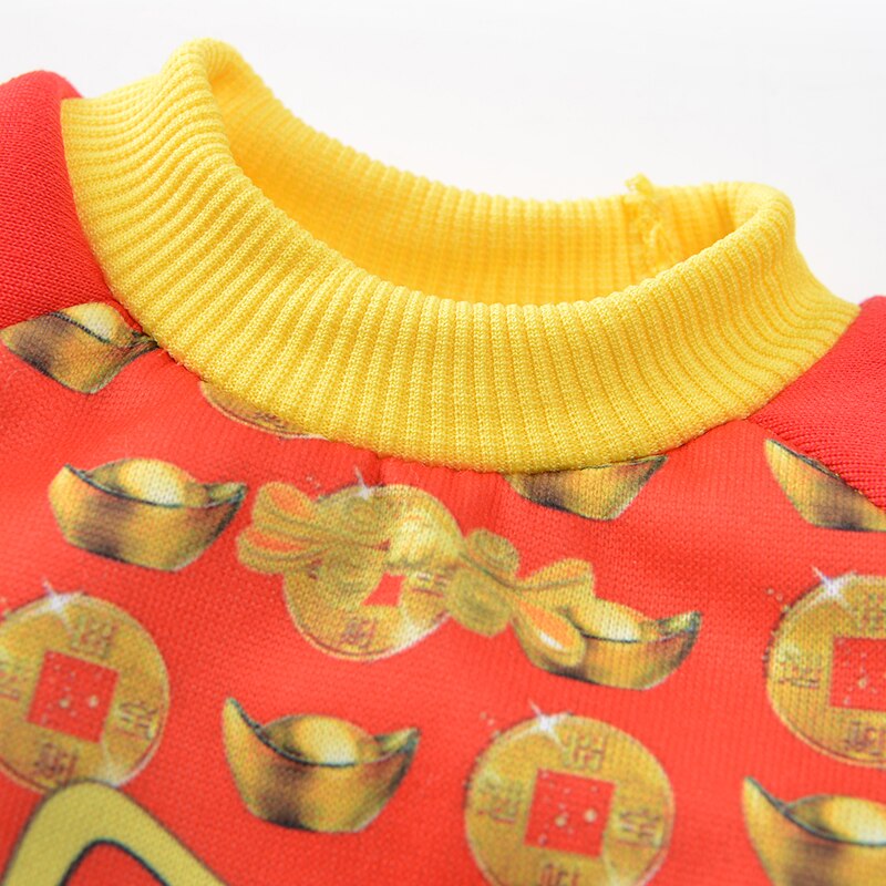 Ropa de invierno para gatos, abrigo cálido para Navidad, disfraz de gato de la suerte, productos para mascotas