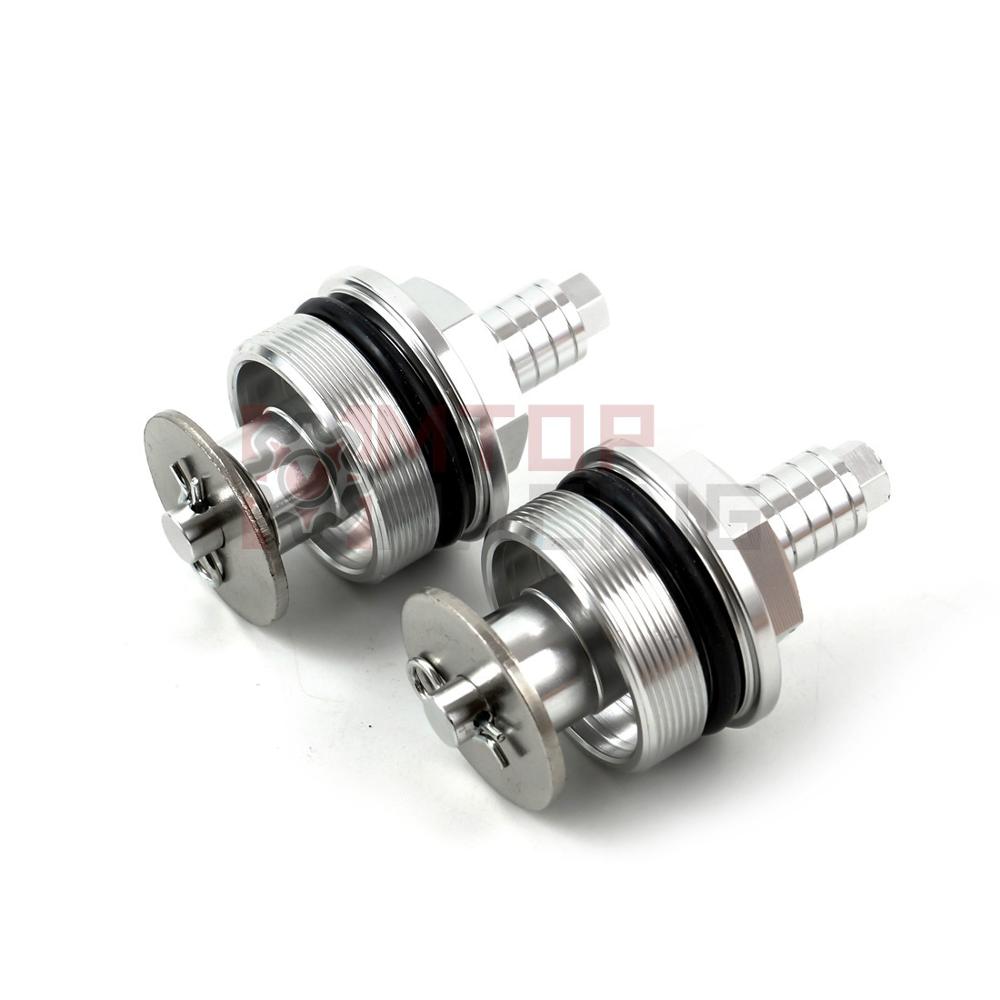 Preload Fork Caps For Yamaha FZX250 ZEAL SRV250 TDR125 38mm Hexagonal Adjustable Fork Bolts Black Silver Blue