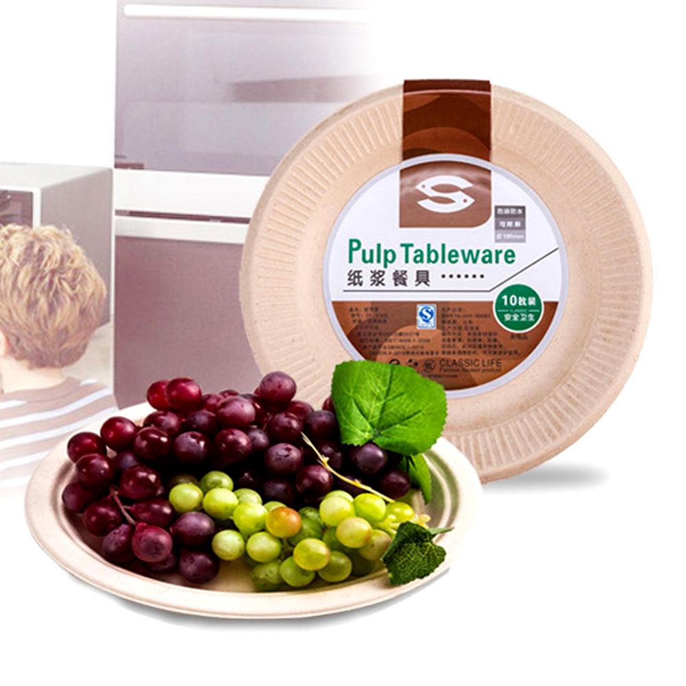 10 stk engangs fruktkake mat papir fat tallerken bolle grill fest servise