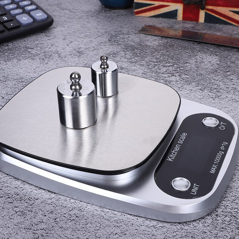 Stainless Steel Electronic Kitchen Scale Precision Food Scale Flour Scale Household Baking Tools