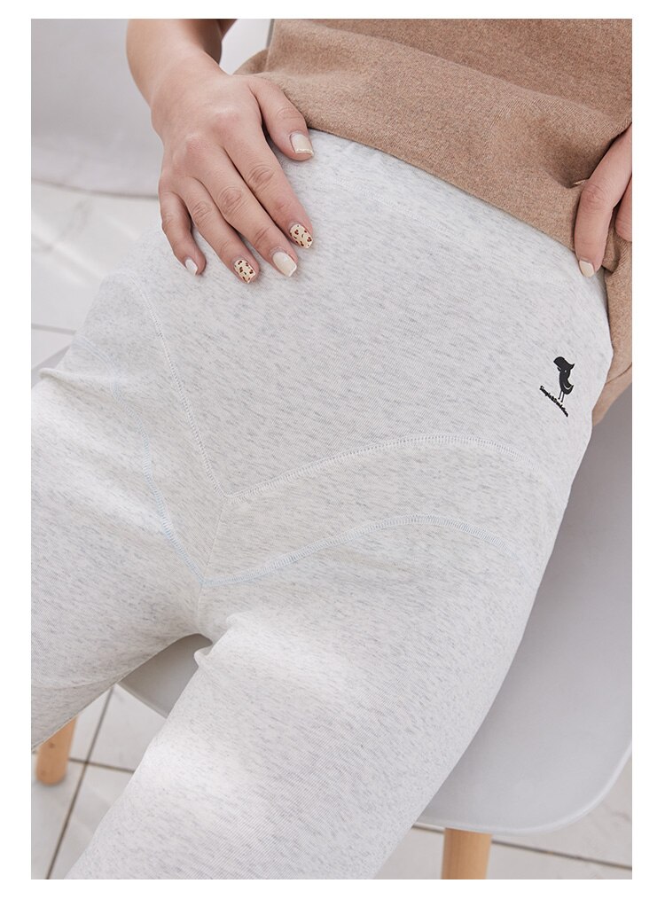 Leggings tøj koreansk version forår og sommer bomuld gravide kvinder til barsel af den: 02 / Xl