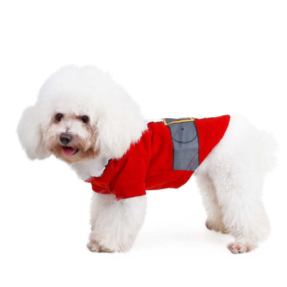 XS/S/M/L Polyester Kerst Trui Hoodies Hond Kleding Kat Santa Hond Shirt Puppy trui Kleding Casual