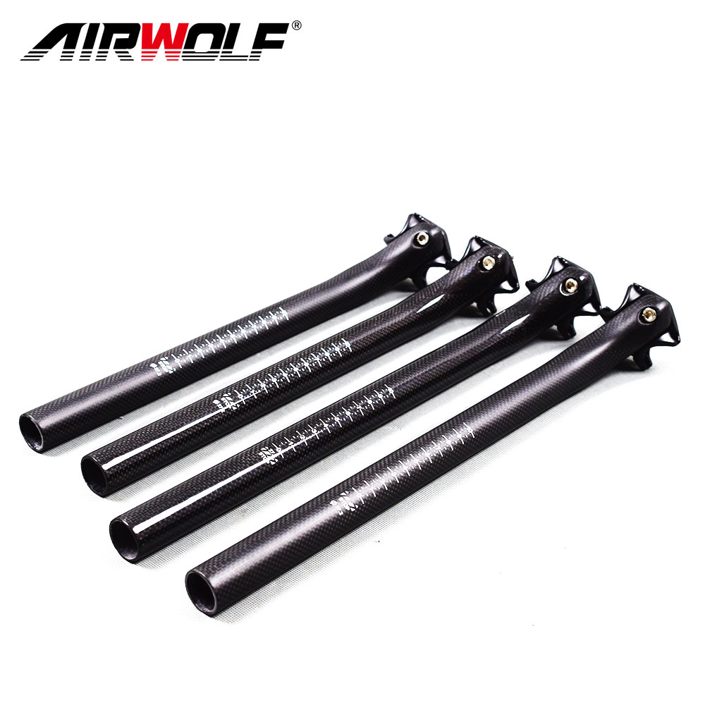 neue Carbon Sattelstütze 27,2 30,8 31.6*350-400mm Voll Carbon Mtb Straße Mountainbike Sattelstütze Oem china Fabrik Verkäufe Bike Teile
