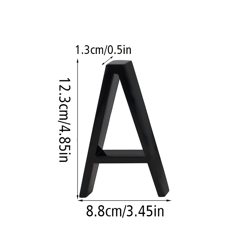 Placa de puerta con números negros, señales de números de aleación para dirección de carretera, placa de puerta minimalista moderna para letrero de dígitos de Hotel y edificio: Azul lago