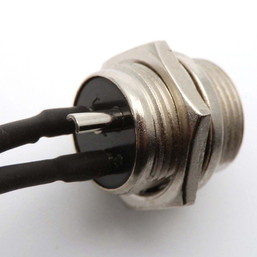 Female Male Battery Charger 3 Prong Socket Connector Plug GX16 for Electric E Scooter Razor Bike 3 PIN 2 WIRE