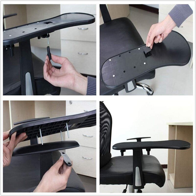 Adjustable Wrist Mouse Pad, Table and Chair Armrest Mouse Pad Bracket, Computer Extender Armrest, Ergonomic