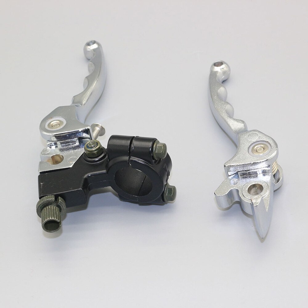 Motorcycle Alloy Brake Level Brake Clutch For CQR T8 140cc 125cc 110cc Bosuer Chrome Folding Clutch Brake Levers Set