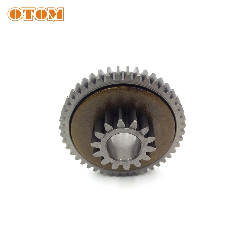 Motor Universal OTOM 45T/58T de doble engranaje, engranaje de puente de arranque, gran fricción para Zongshen NC 250 piezas ZS177MM RX3 KAYO BSE