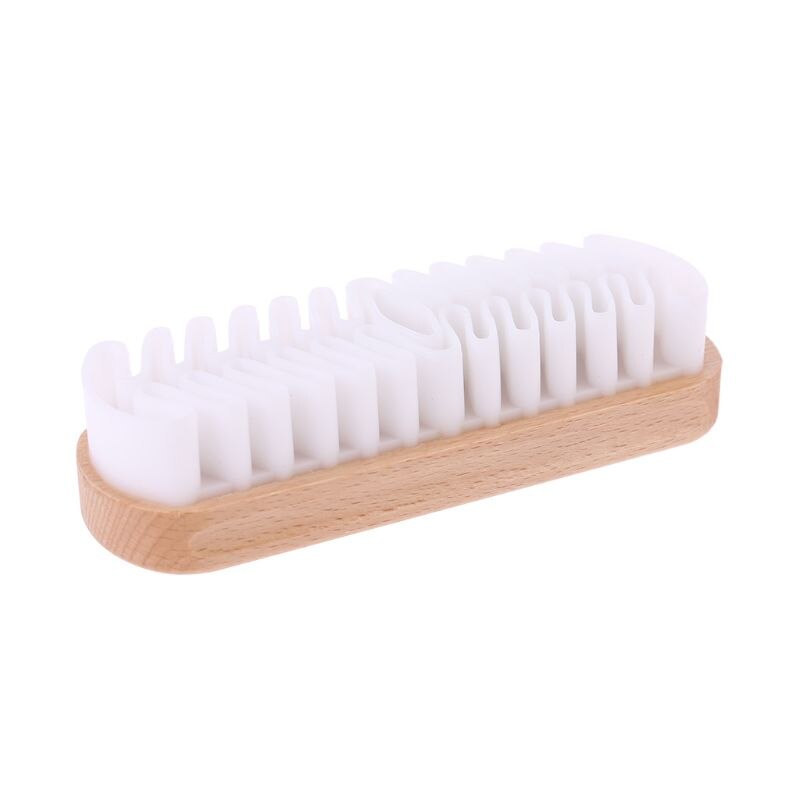 Decontamination Brush D-type Suede Leather Velvet Snow Boots Shoes Cleaning Brushes Water-free Convenient Shoe Care Maintenance