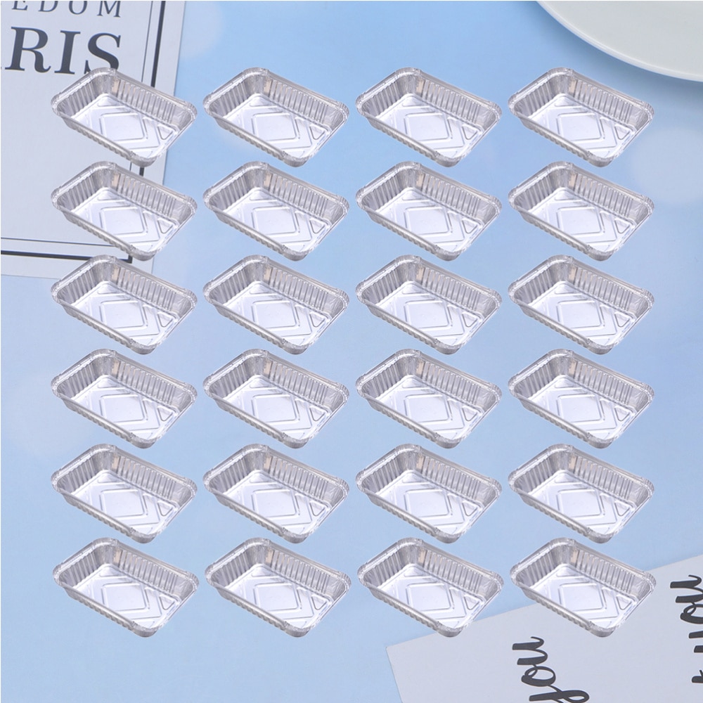 25PCS Practical Portable Aluminum Foil Disposable ... – Vicedeal