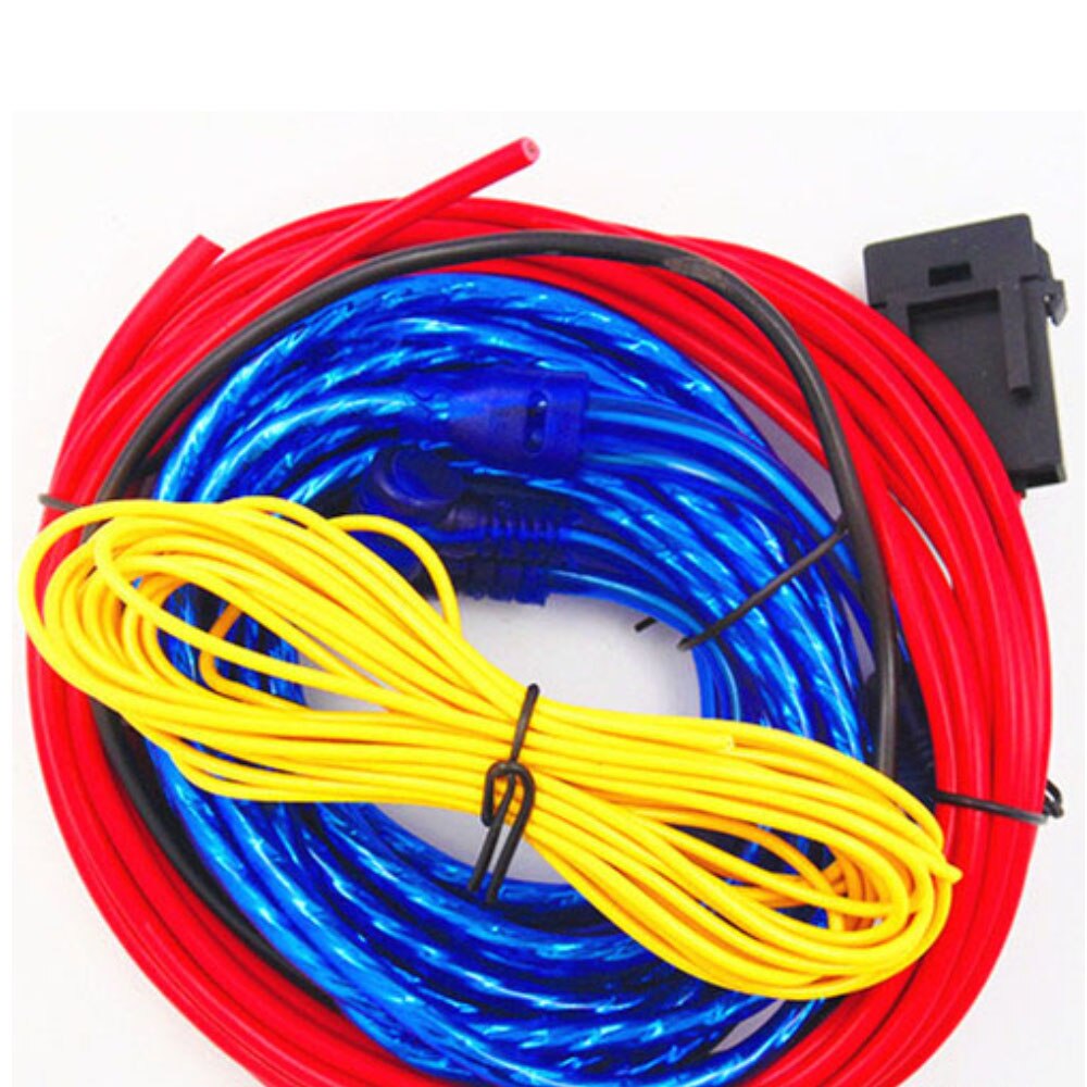 Subwoofer line 4m Car amplifier sets of lines power line car modified stereo wire