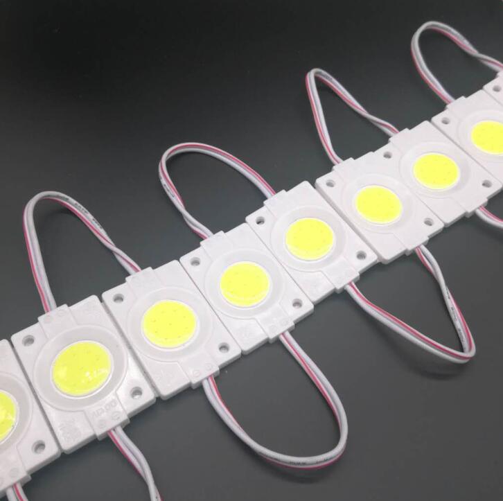 led injection module round COB LED sign letter module light DC12V 2.4W 240lm IP65 46mm(L)*30mm(W)*3mm(H) aluminum PCB CE ROHS