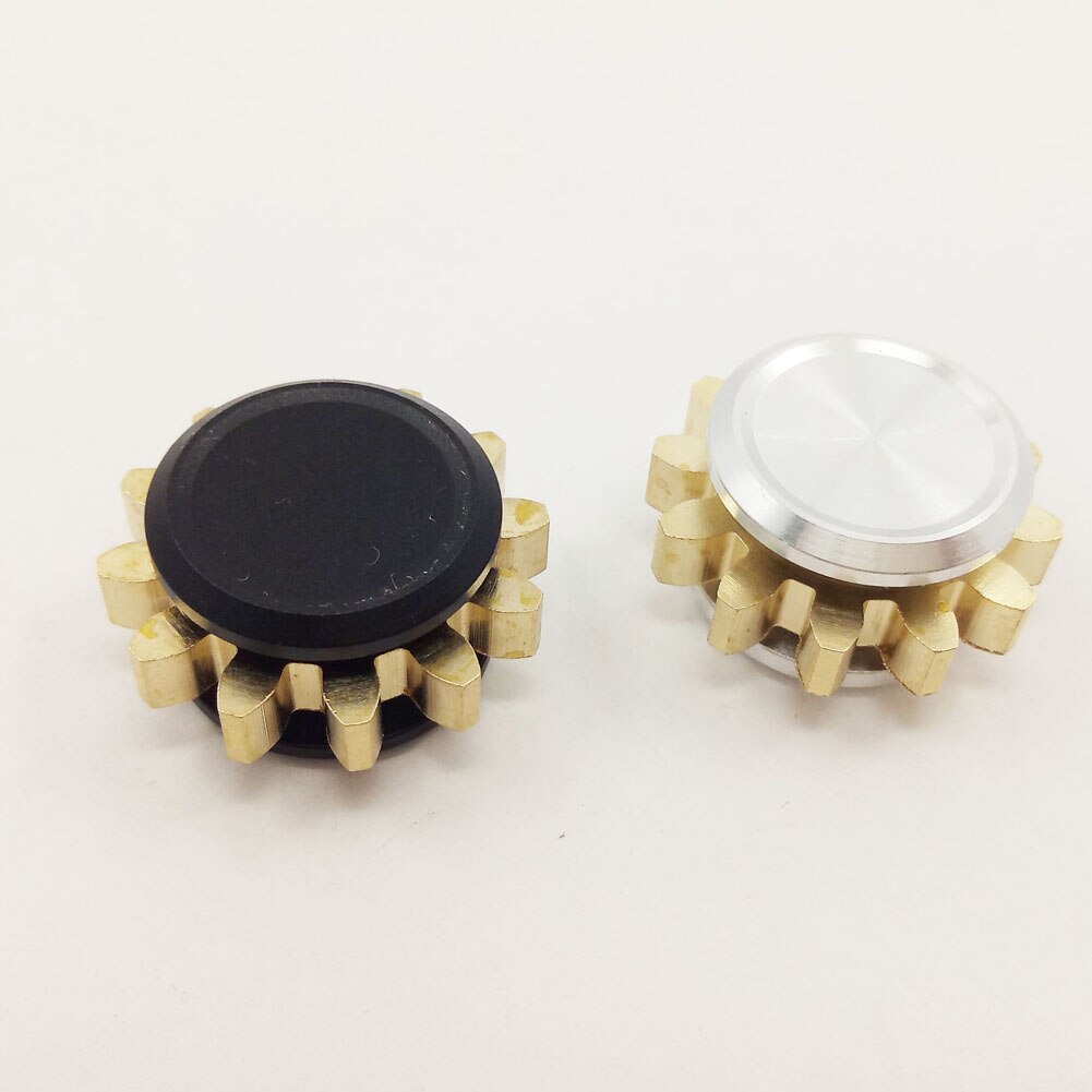 Alloy Gear Mute Spinning Metal Spinner Fidget Hand Finger Spinner Anti Stress