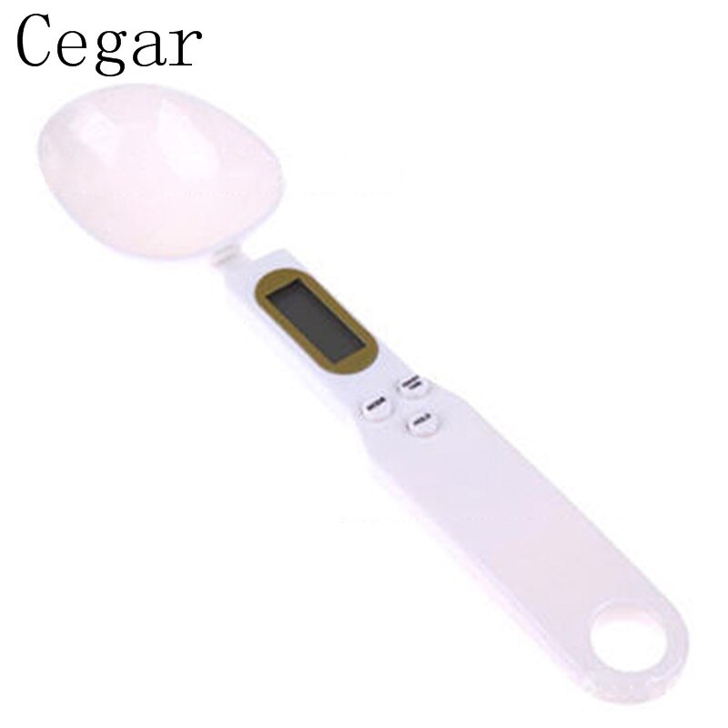500g/0.1g Digital Measuring Spoons Electronic Spoon Weight Volumn Food LCD Display Scale