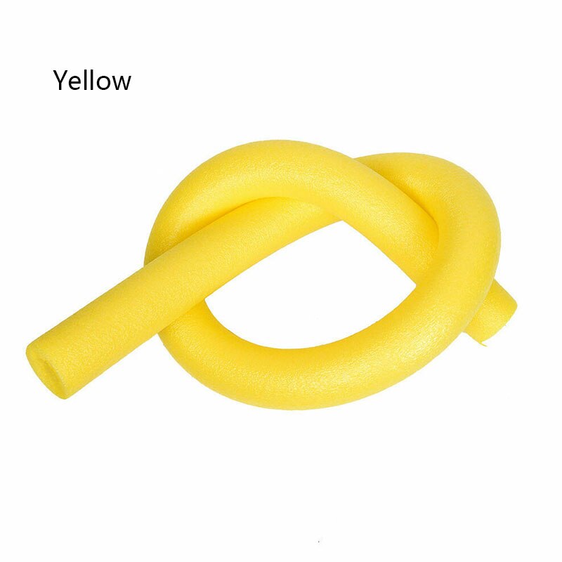 Bastones flotantes para piscina, barras de espuma de Color sólido, utensilios de natación para bebés, flotador de agua Flexible 6*150cm: Amarillo
