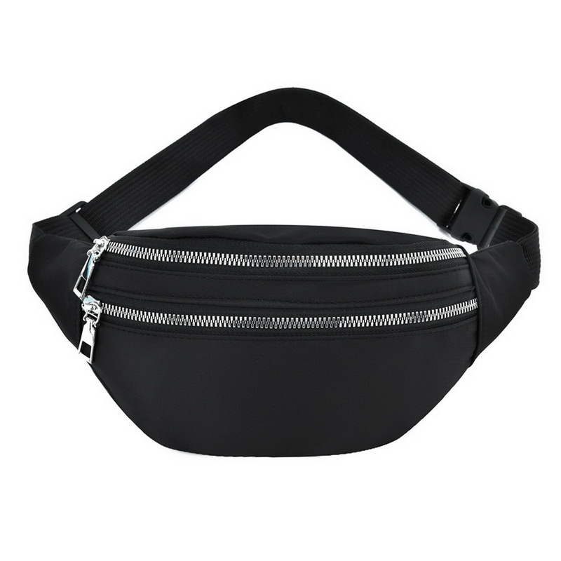 Fanny pack dame midje pakke tilfeldig crossbody brystvesker unisex hofte bomveske reise vanntett belteveske sportsveske