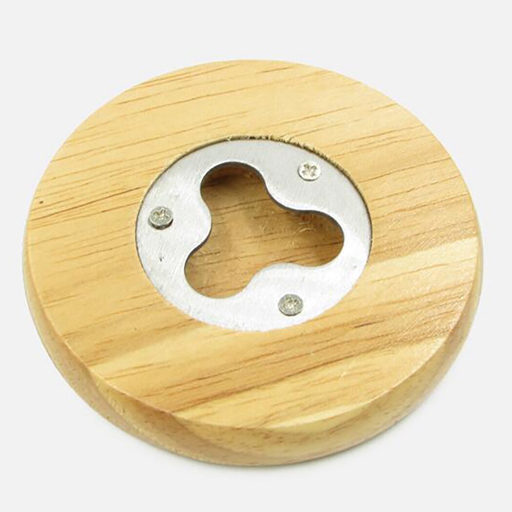 Bottle Opener Part with Countersunk Holes Strong Polished Bottle Opener