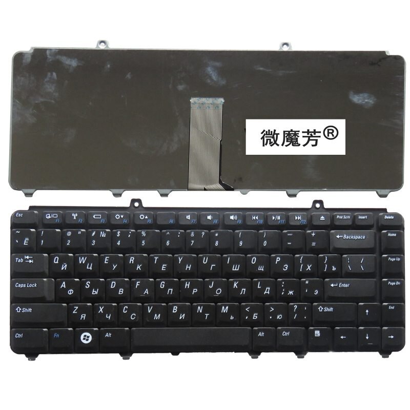 Russische Tastatur für Dell inspiron 1400 1520 1521 1525 1526 1540 1545 1420 1500 XPS M1330 M1530 NK750 PP29L M1550 Ru Schwarz
