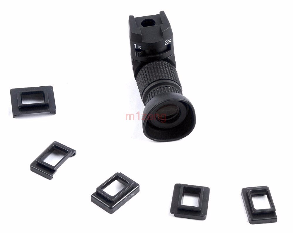 Seagull 1x-2x Haakse View Finder Zoeker Voor Canon 750d 760d Nikon D90 D5200 D7100 D600 Pentax K5 K7 Sony olympus Camera