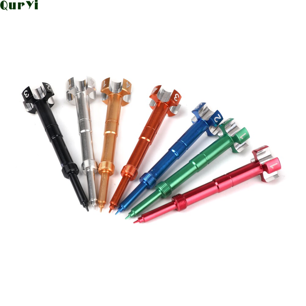Tornillo de mezcla de combustible para carburador de aire fácil ajustable para motocicleta ATV Dirt Bikes FCR MX Carby Motor 4 tiempos