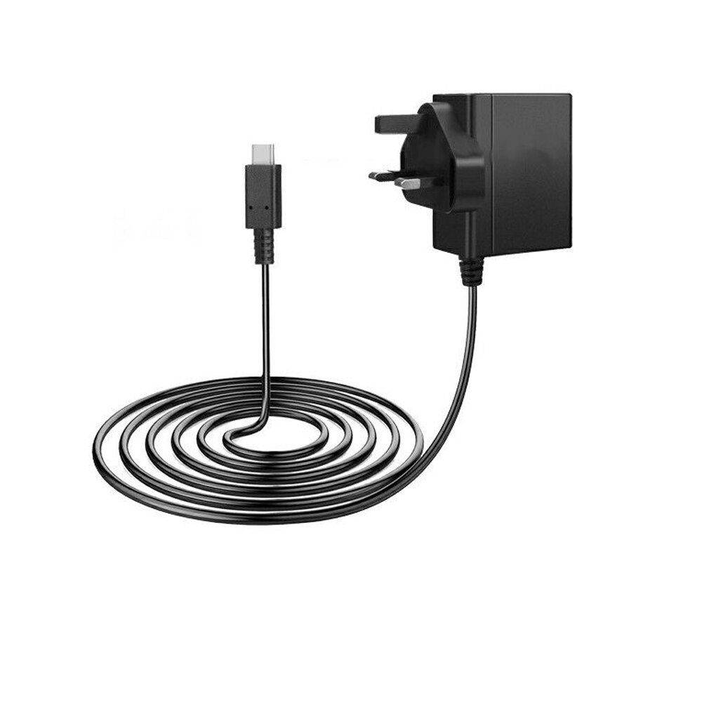 Adaptador ac fonte de alimentação carregador para interruptor para ns game console uk plug