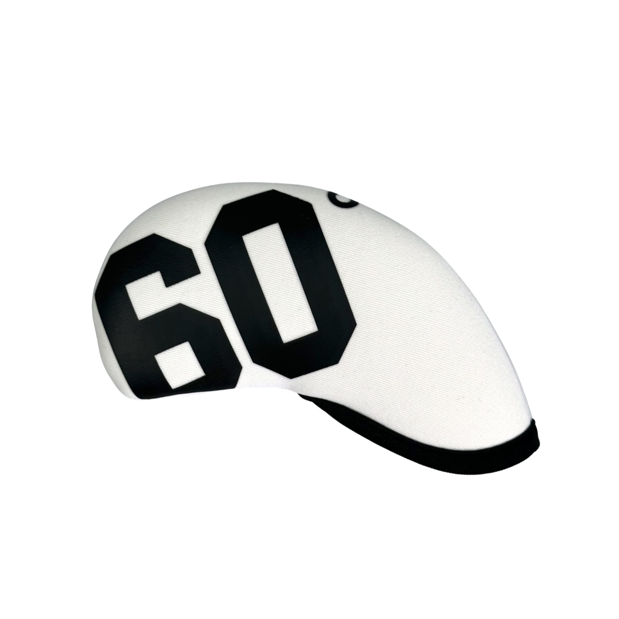 Cubierta de cabeza de palo de Golf, cuña de arena Simple, impresión de 48 °-60 grados, cubiertas de hierros, Protector de cabeza de hierro, accesorios de Golf, 1 unidad: Chocolate
