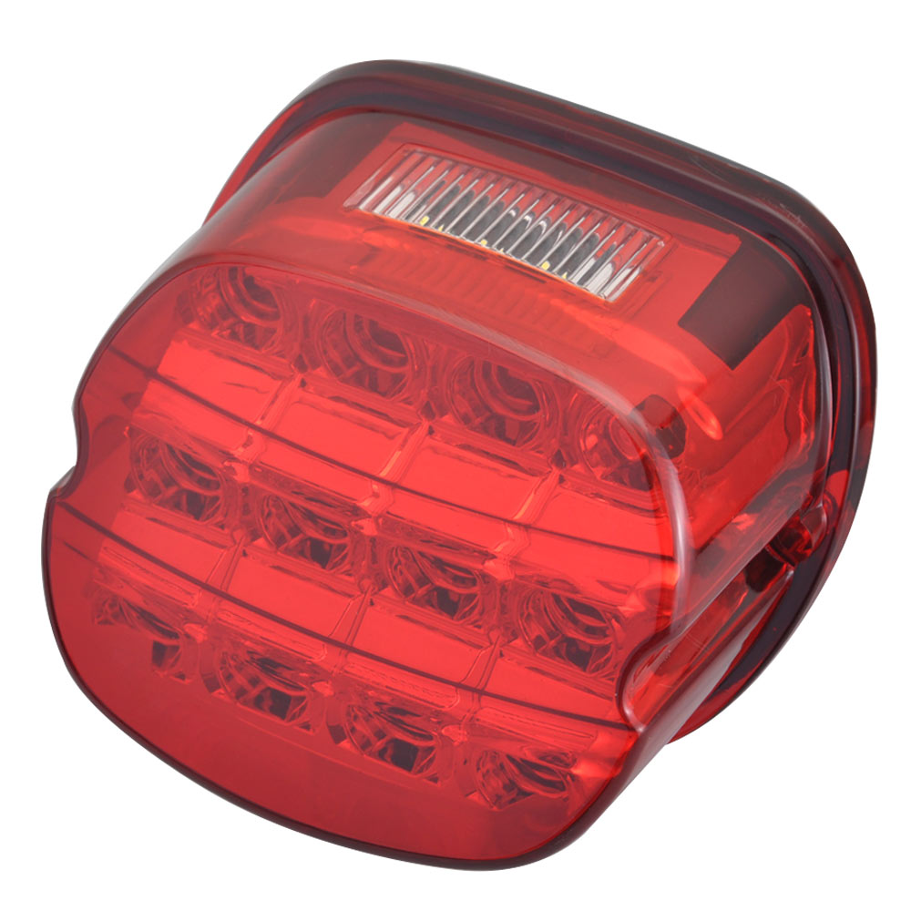 Motorcycle Tail Rear LED Light Brake Stop Lamp Modified Taillight For Harley Softail Touring XL FXST FLSTF FLSTSB FLHTC FLHTCU