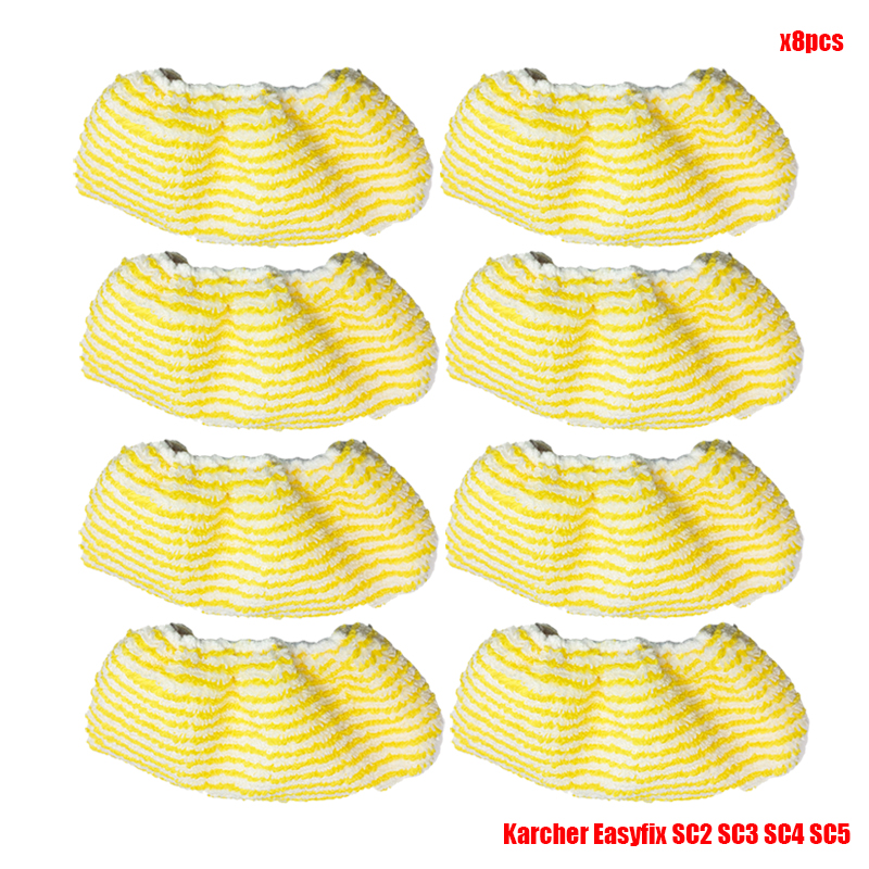 Accessories For Karcher Easyfix SC2 SC3 SC4 SC5 Handheld Vacuum Cleaner Microfiber Cleaning Pad Cover Steam Mop Cloth Rags Parts: Orange