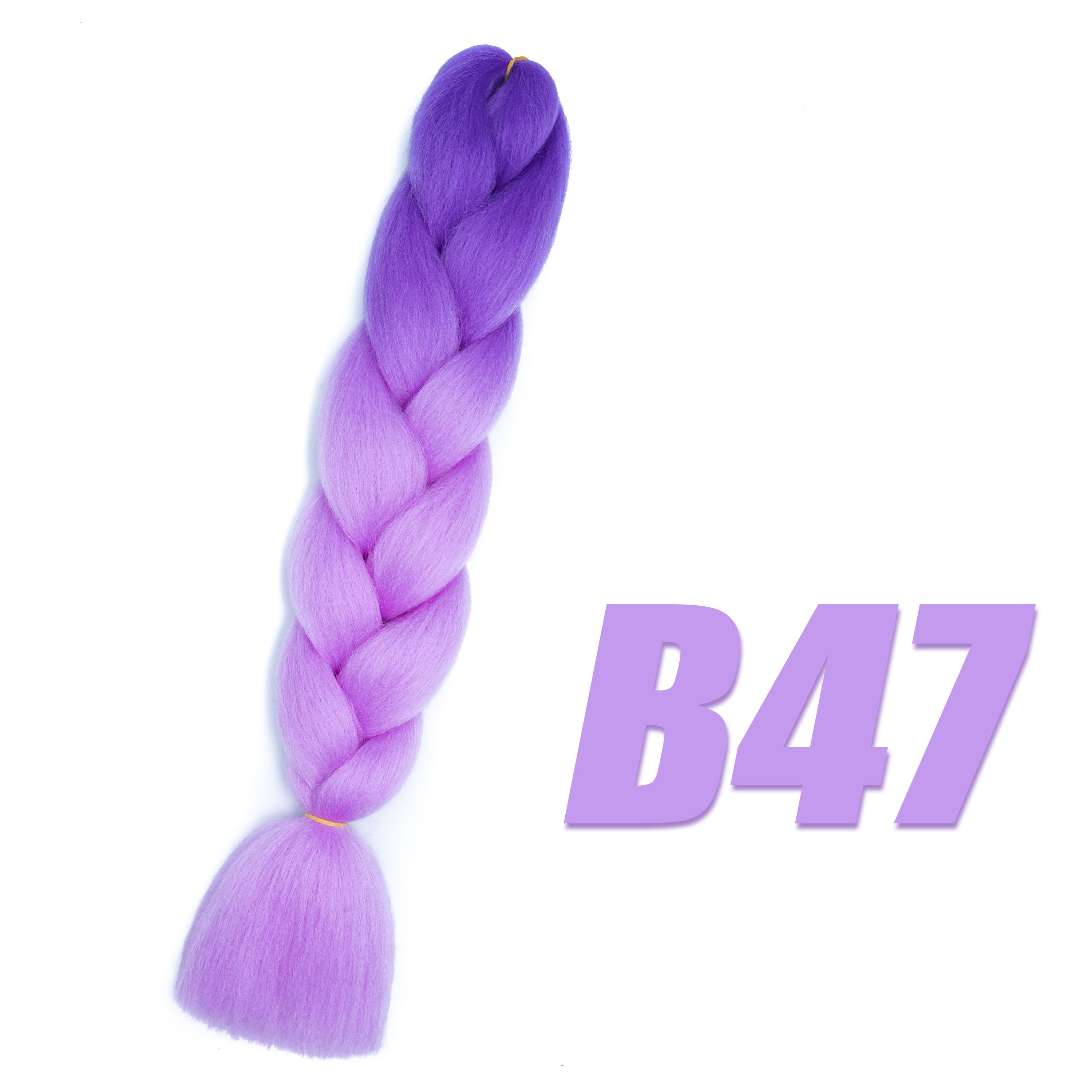 Capelli sintetici Kanekalon tutto'uncinetto Intrecciare i capelli pre allungati Ricci jumbo Trecce Estensioni Accessori per capelli per trecce per ragazze