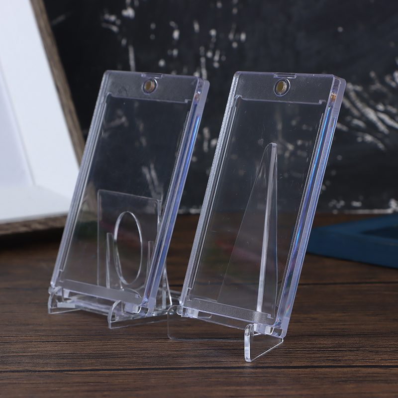 35pt Magnet karten Halfter Stütz karten Protektoren Hartplastik hüllen Handels vitrine Baseball Sport Sport Yugioh Karte