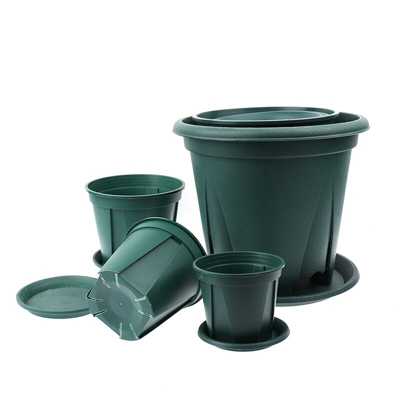 Plastic root flower pot Planter large seedling tray nursery succulent plant Transplant pot Container for Home Garden Decoration