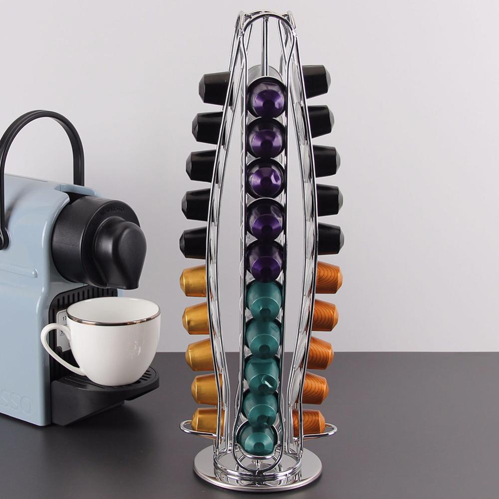 40 schoten Kaffee Kapsel Organizer Lagerung Stehen Praktische Kaffee Schubladen Kapseln Halter Für Nespresso Kaffee Kapsel Regale: Armee Grün