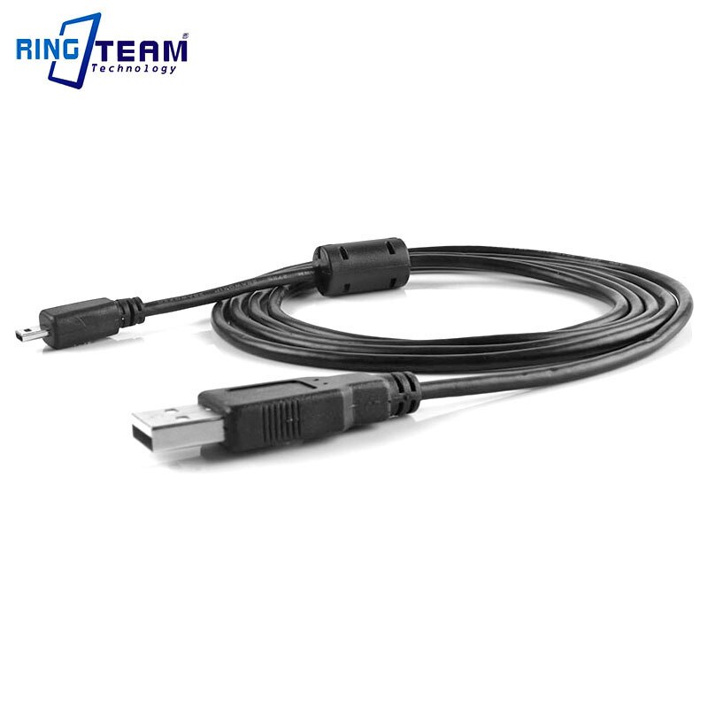 Cable de datos USB para Pentax Optio Q10 Q-S1 RZ10 Megazoom X70 MX-1 X5 X90 WG1 WG2 WG3 WG10 WG20 W90 Ricoh WG4 WG5 cámaras