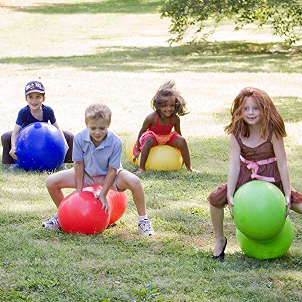 45cm/50cm Anti-Burst Peanut Shape exercise ball Yoga Ball Fitness Exercise Health Training Equipment Gym Aerobic balance ball