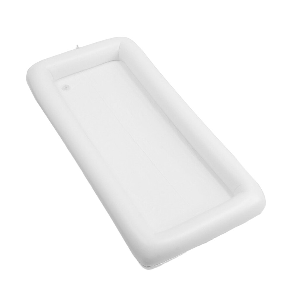 Flotador de piscina inflable para mesa de cerveza, colchón, cubo de hielo, bandeja para Bar de ensalada, soporte para bebidas y alimentos, aire para de agua de verano