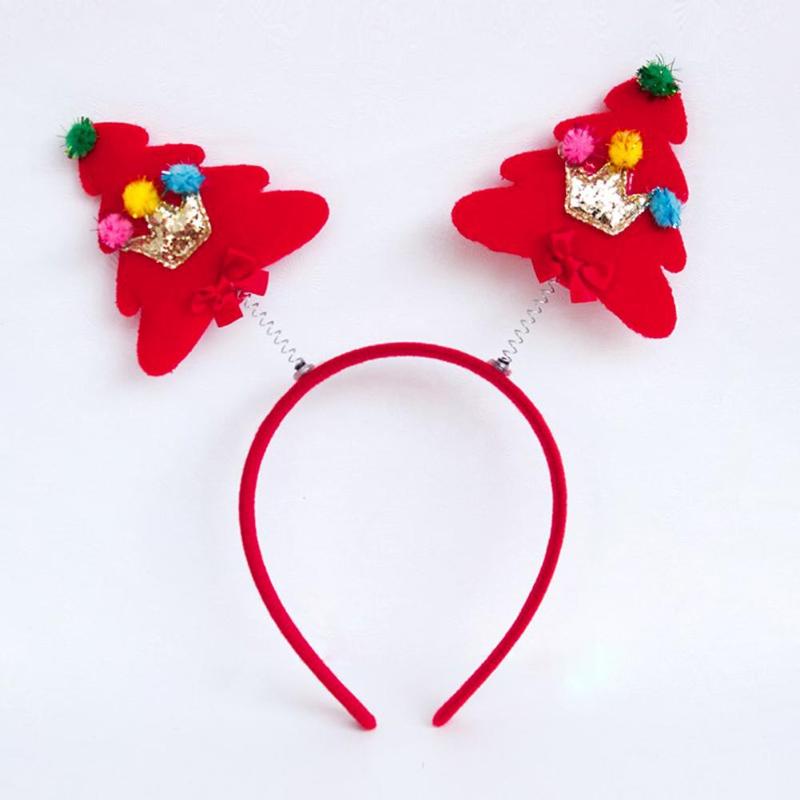 Hårbånd lås fest trend koreansk street accessories populært hårbånd dejlig juleindretning