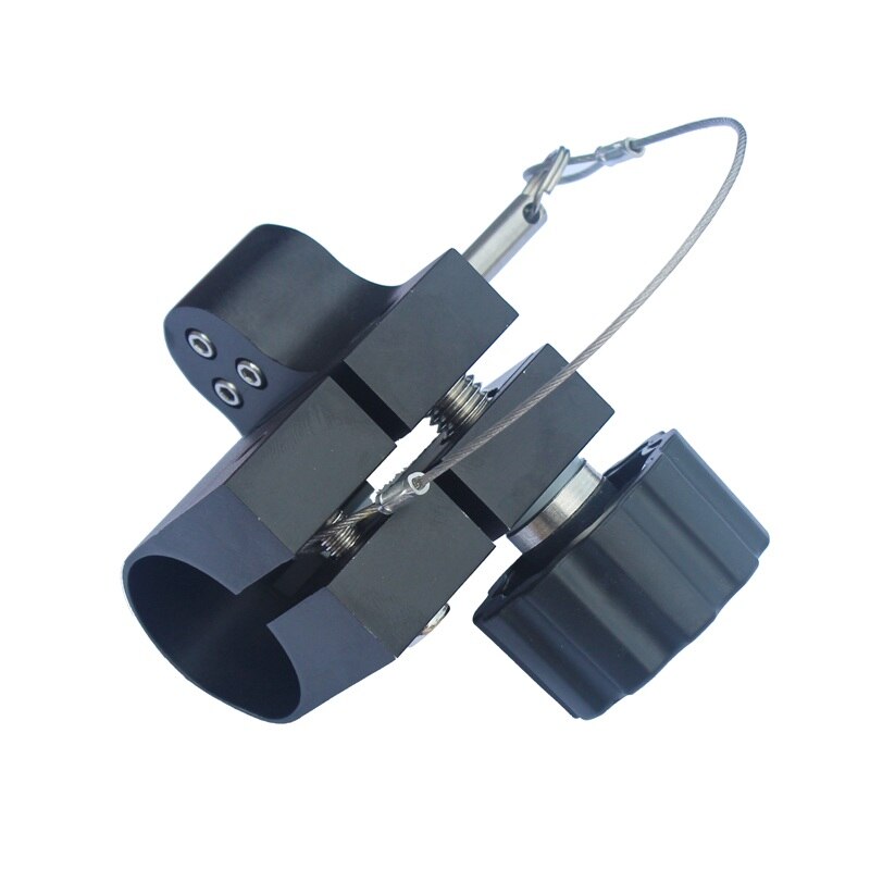 Élément de nivellement noir niveau de perles à bulles, niveau de haute précision pour CHCNAV GPS, tige de centrage en fibre de carbone, 25mm