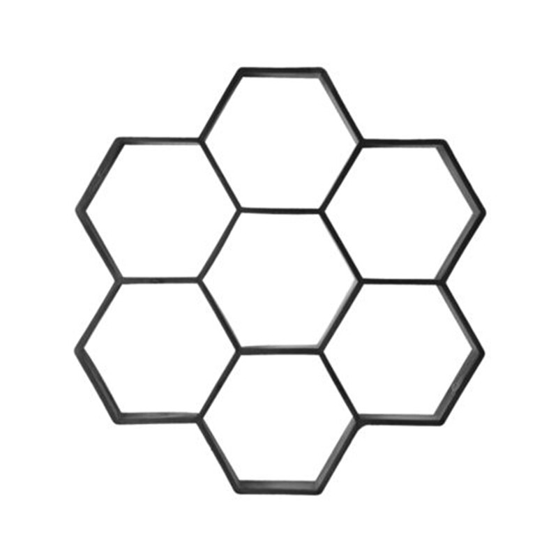 Tuin Bestrating Mal Hexagon Path Lopen Bestrating Beton Mould DIY Handmatig Bestrating Cement Baksteen Stone Road Mold Voor Road