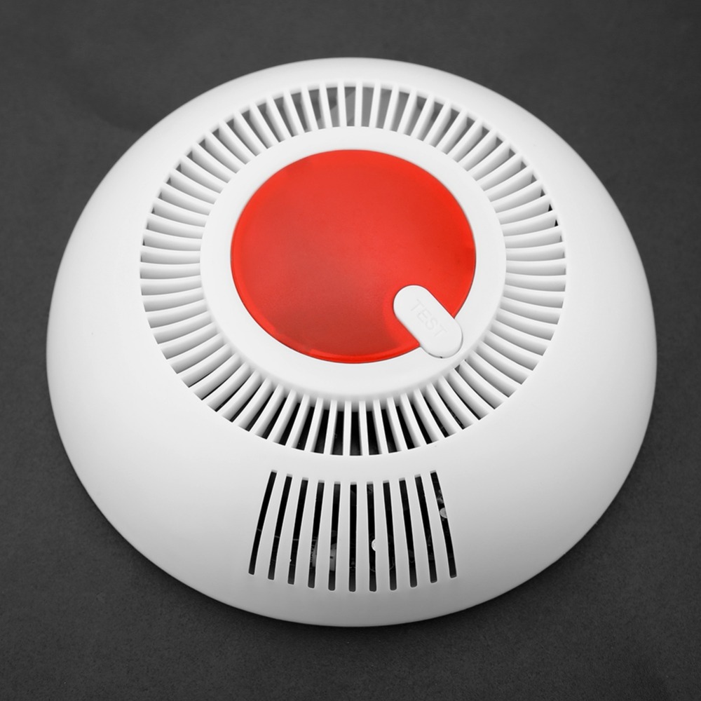 Wireless Smoke Alarm Detector Fire Protection Sensor for Home Security Infrared Photoelectric Sensor