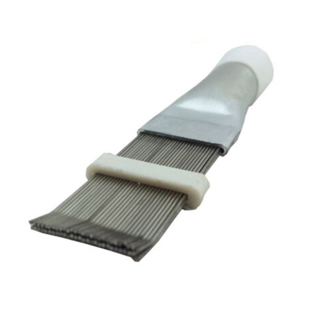 Novel 1/2/3pcs Stainless Steel Fin Comb Air Conditioner Fin Cleaner Evaporator Radiator Repair Tool