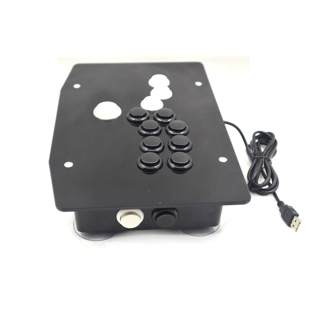 RAC-J500B All Buttons Hitbox Style Arcade Joystick Fight Stick Game Controller For PC USB