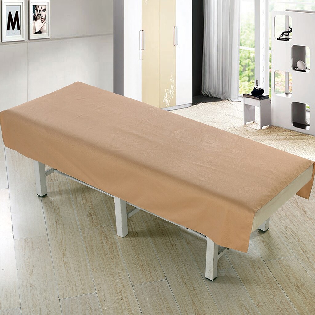 Couverture de Table de Massage en lin de beauté professionnelle, drap plat pour le visage, imperméable à l&#39;huile, convient à la plupart des lits de cosmétiques 190x120cm