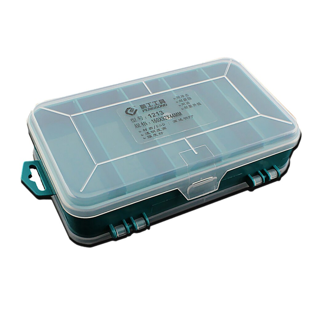 Compartments Plastic Screws Threads Bolts Nails Nuts Storage Case Box Tools