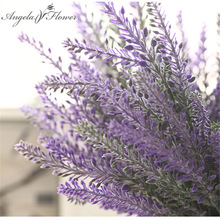 Romantische Provence Decoratie Lavendel Bloem Zijden Kunstbloemen Graan Decoratieve Simulatie Van Waterplanten