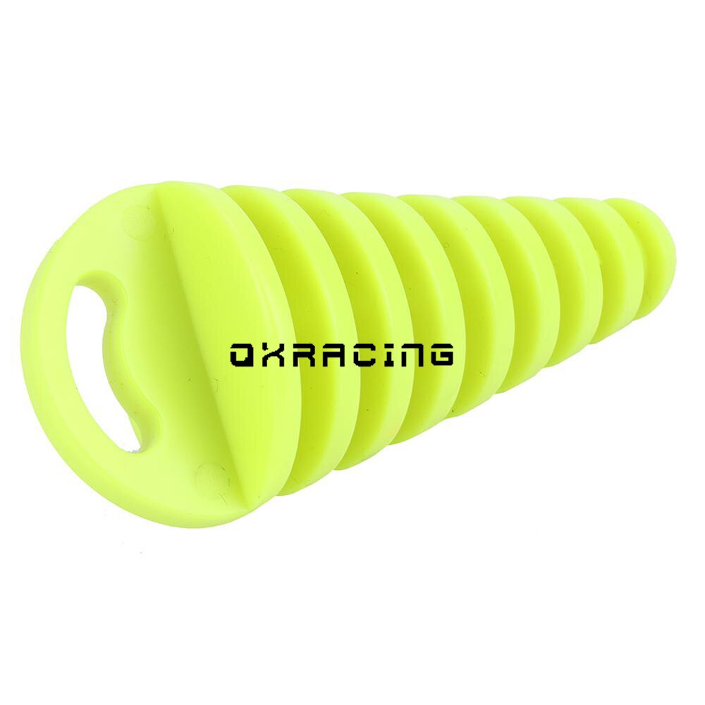 1 stk pvc air-bleeder stik udstødning lyddæmper lyddæmper vaskeprop rørbeskytter motorcykel udstødningsrør motocross udstødning